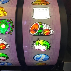 レア 　化物語　パチスロ　実機の画像