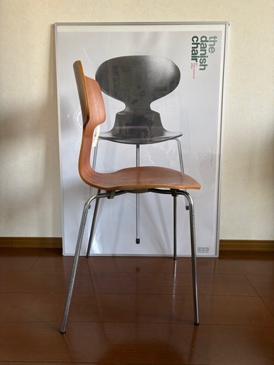 コンディション良　フリッツ・ハンセン Tチェア（Model 3103）1976年製 