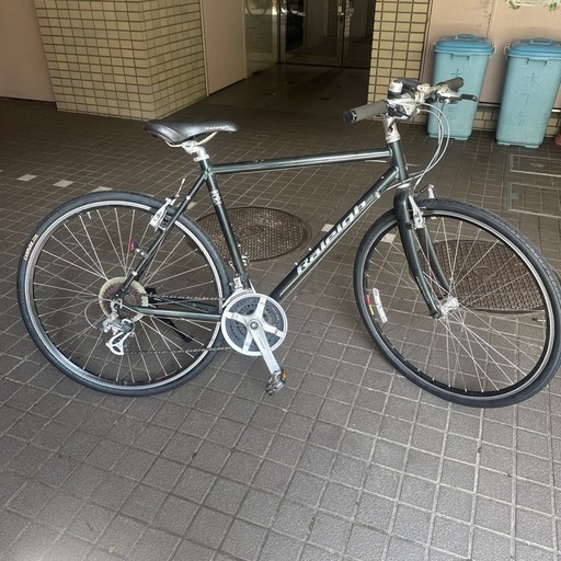 ラレー クロスバイク Raleigh アトミック atomic 13  前後タイヤ新品、チェーン新品交換済み、ブレーキケーブル、シフト