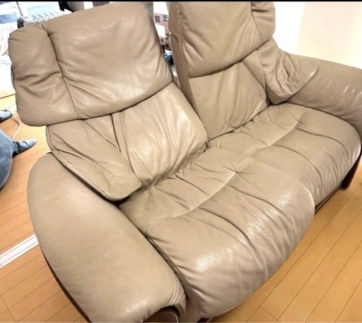 EKORNES エコーネス　エルドラド 2人掛けソファ　天然革