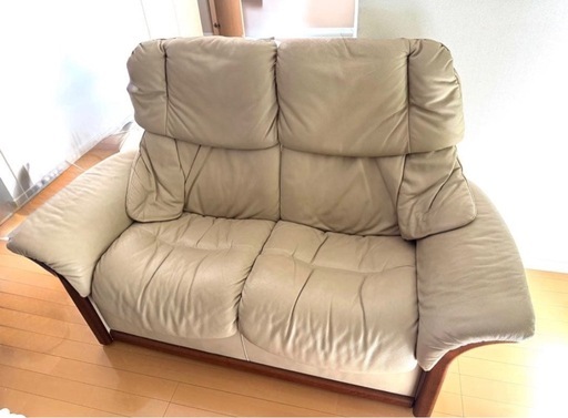 EKORNES エコーネス　エルドラド 2人掛けソファ　天然革