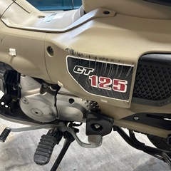 ハンターカブ ct125 リアボックス付きの画像
