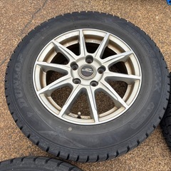 205/65R15 ダンロップ ウィンターマックス アルミ付 4本の画像