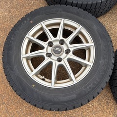205/65R15 ダンロップ ウィンターマックス アルミ付 4本の画像