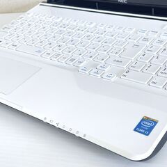 美品　NEC LaVie15.6インチ　Core i3　メモリ8GB　SSD120GB　Bluetooth　Office2024の画像