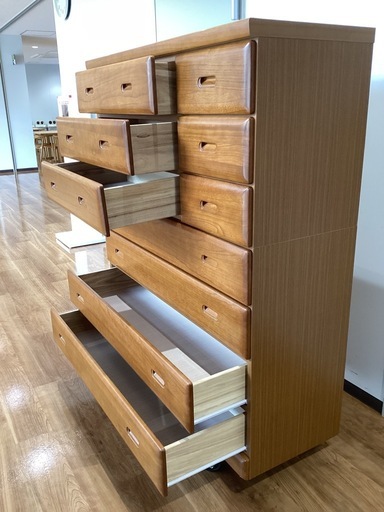 ハイチェスト【町田市再生家具】　260372