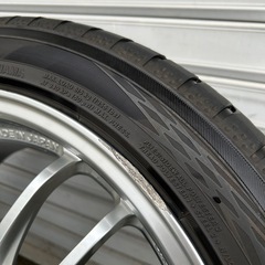 近隣県まで直接配送可能　レイズ　RE30 PCD100 5穴　7.5J +50の画像