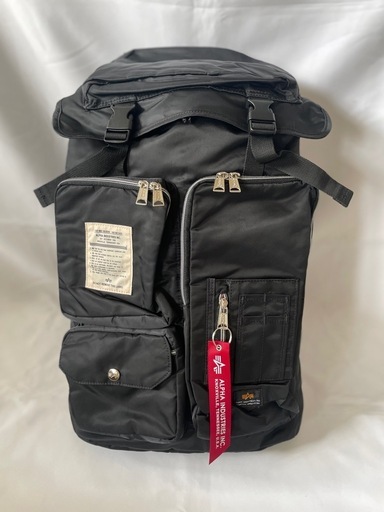 ALPHA INDUSTRIES アルファインダストリーズ MA-1 Back Pack メンズ フライト バックパック リュック ブ