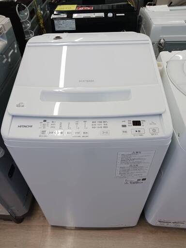 ジモティー割引?️【ジャングルジャングル岸和田和泉インター店】TOSHIBA 洗濯機 BW-V70K 2024年製 家電 和泉市 堺市