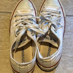 Converse All Star ホワイト ローカット　コンバース　24cmの画像