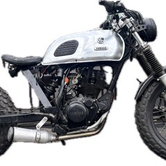 購入希望価格教えてください！ 【自賠責付】TW200 スクランブラー フルカスタム 新大阪10km配無料 3Nの画像