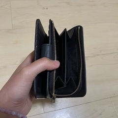 フルラ 二つ折り財布 FURLA 黒の画像