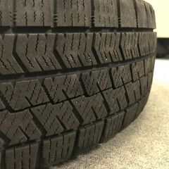 【T00271】 165/65R14　14インチホイール＆冬タイヤ4本セット（ブリヂストン　VRX2）タイヤ　スチールホイール　現状販売の画像