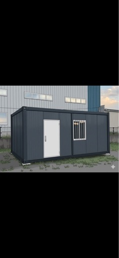 熊本から希少な特大ユニットハウス15畳6m×4m 高級別宅 事務所やお店などにも最適なゆったりサイズ