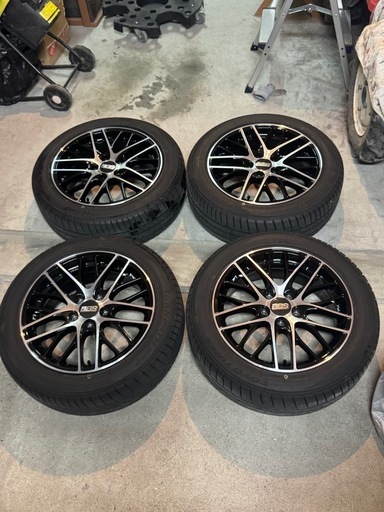BBS CS027 17インチ　トーヨータイヤMP7 205/55R17
