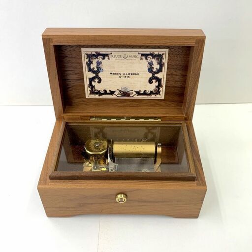 【ドリーム川西店御来店限定】☆ジモティー見たよ♪割引☆REUGE MUSIC オルゴール 動作確認済み【99560000065409】