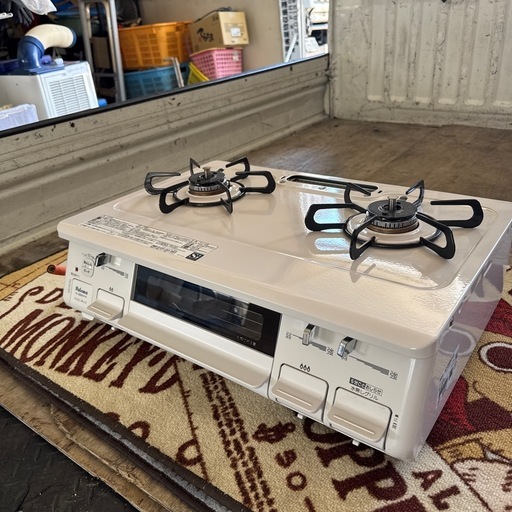 【決まりました】パロマ　ガスコンロ　LP プロパンガス　23年　美品