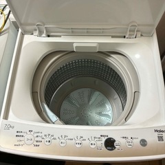 2021年製HAIER洗濯機の画像