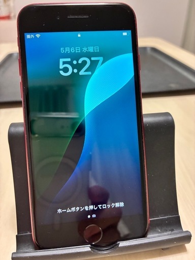 iPhone SE (第3世代) 64GB レッド SIMフリー バッテリー84%