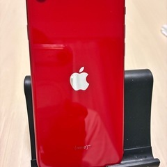 iPhone SE (第3世代) 64GB レッド SIMフリー バッテリー84%の画像