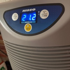 ニッソーの水槽クーラー、まあまあ美品の画像