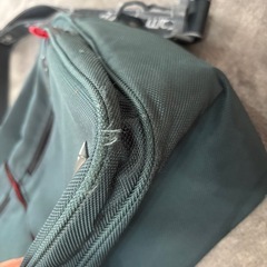 サムソナイト　2way ショルダーバッグ　ビジネスバッグ　ナイロン　グリーンの画像
