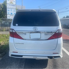 【20後期アルファード】ワンオーナー／車検長い／ALPINEナビ／フリップダウンの画像