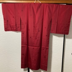雨コート　赤 の画像