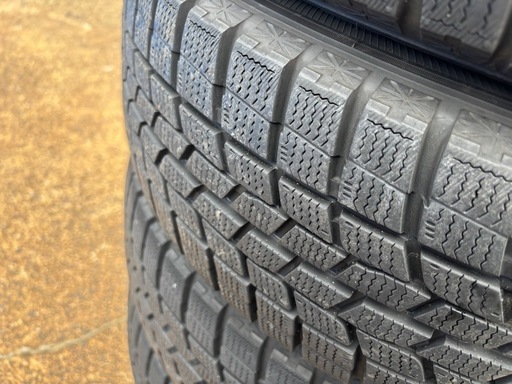 195/65R16 残溝8部山　グッドイヤー アイスナビ6 4本　