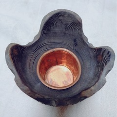 木製花瓶の画像