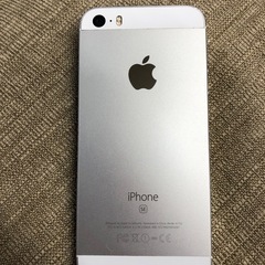 Apple iPhone SE(第一世代)　シルバー　リカバリーモードの画像