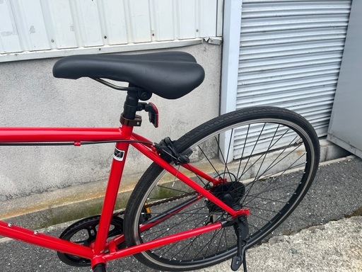 ☆ドリーム2号館☆ ジモティー割引 中古自転車 welby/クロスバイク/700C/赤