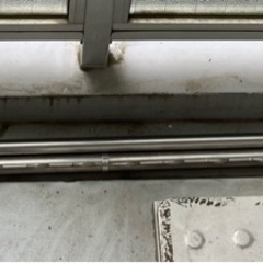 伸縮可能物干し竿 210センチ〜　ハンガー掛け付き　＊取りにいらしていただける方＊の画像