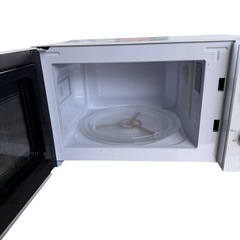 【ジ 0507-04】シンプルデザイン❗️ユアサプライムス 単機能電子レンジ  60Hz 2024年製の画像