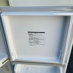 無印良品 137L 冷凍冷蔵庫 M-R14C 2008年製/J051-10の画像