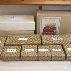 七段飾り 雛人形セット／お雛様一式・箱あり・直接引き取り希望の画像