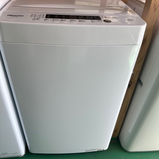 洗濯機 Hisense 4.5kg 2024年式