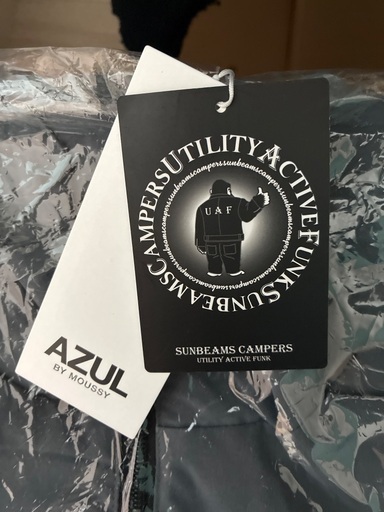 新品未使用 AZUL BY MOUSSY トラックブルゾン グレー