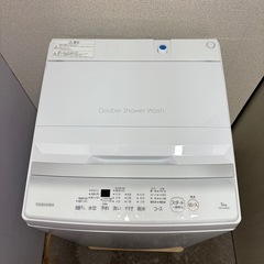 ⭐️TOSHIBA⭐️全自動洗濯機 2023年 5.0kg 大阪市近郊配送無料の画像