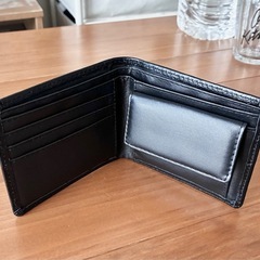本革（牛革）新品未使用 2つ折り財布の画像