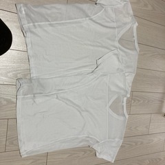 シャツ　メンズシャツ　Vネック 半袖 インナー Tシャツ 白 2枚セットの画像