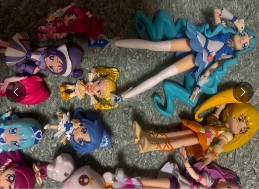 歴代プリキュアバラ売り場してます
