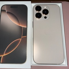 Apple iPhone 16 Pro128GB デザートチタニウムSIMフリーの画像