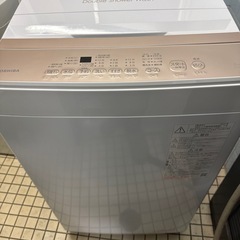 2025年　TOSHIBA 洗濯機　6kg  ピカピカの画像