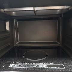 2024年　シャープ　オーブンレンジ　黒の画像