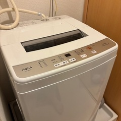 AQUA 全自動洗濯機の画像