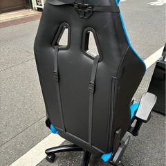 AKRacing Nitroシリーズ ゲーミングチェア ブルー　椅子の画像