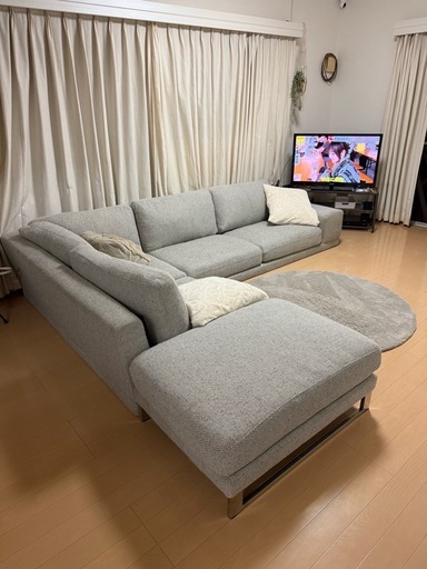 大型コーナーソファー