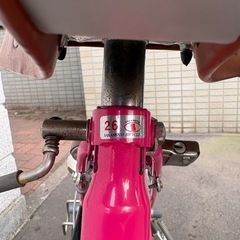 26インチ*自転車*ピンクの画像