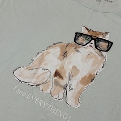 ユニクロ　PAUL & JOE 猫イラスト Tシャツ　160の画像